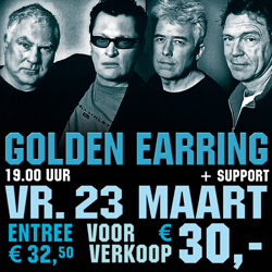 Golden Earring Beverwijk 2012 show announcement